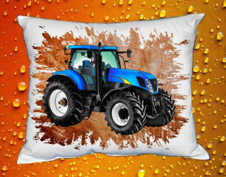 Polštářek s traktorem New Holland T7070  VI