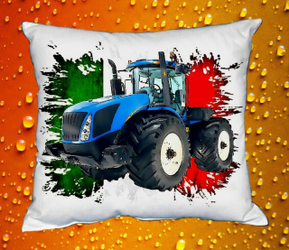 Polštářek s traktorem New Holland T9