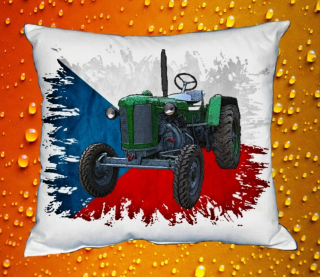 Polštářek s traktorem ZETOR 25A