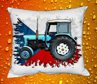 Polštářek s traktorem ZETOR 30