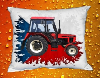 Polštářek s traktorem ZETOR 7011 I