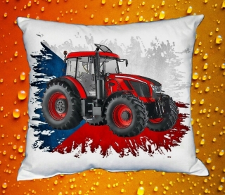 Polštářek s traktorem ZETOR Crystal 160 