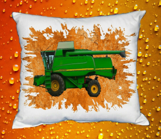 Polštářek s kombajnem John Deere 9660 IV