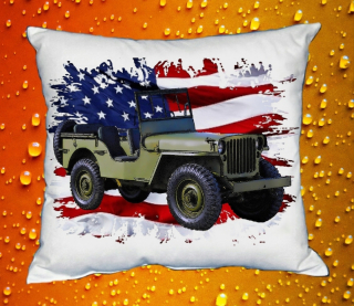 Polštářek Jeep Willys MB 1943 