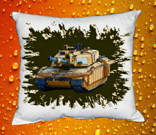 Polštářek s tankem Challenger II 