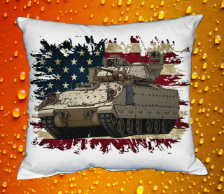 Polštářek s tankem M2 Bradley 