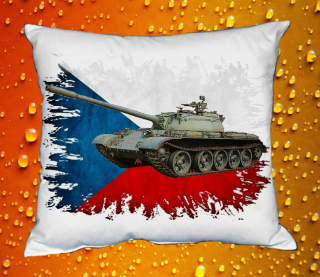 Polštářek s tankem T-55 