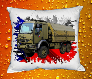 Polštářek  810 vojenské auto České výroby