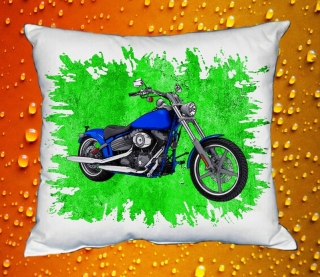 Polštářek s motorkou Harley Davidson  č. 19