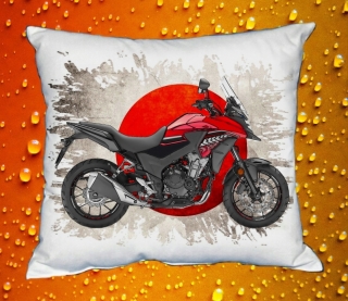 Polštářek s motorkou Honda CB500X
