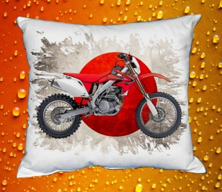 Polštářek s motorkou Honda CRF 450X