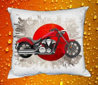 Polštářek s motorkou Honda Fury