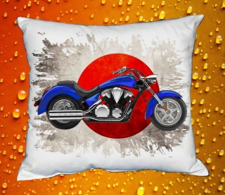 Polštářek s motorkou Honda Stateline