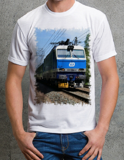 tričko s lokomotivou 151 006