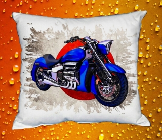 Polštářek s motorkou Honda 