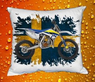 Polštářek s motorkou Husqvarna