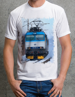 tričko s lokomotivou 151 011-4