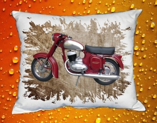 Polštářek s motorkou č.01