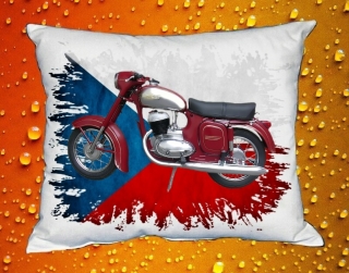 Polštářek s motorkou č.03
