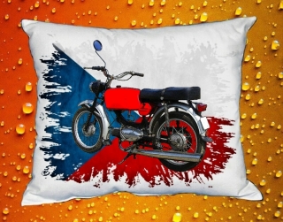 Polštářek s motorkou č.09
