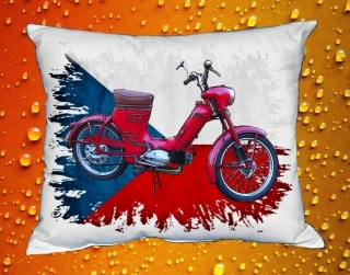 Polštářek s motorkou č.15