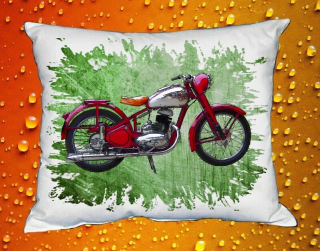Polštářek s motorkou č.23