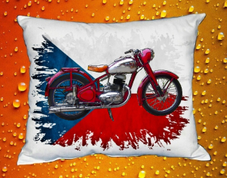 Polštářek s motorkou č.24