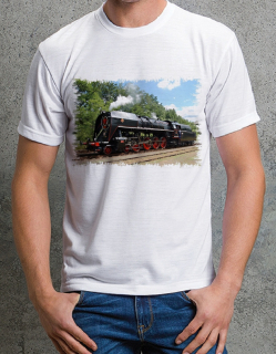 tričko s lokomotivou 475