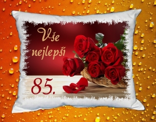 Polštář narozeniny ŽENY 85 let I