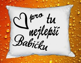Polštářek pro tu nejlepší Babičku