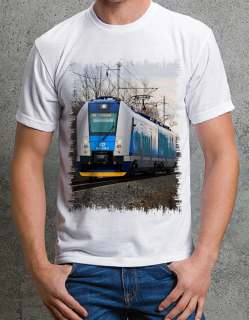 tričko s lokomotivou 651 008-5 122
