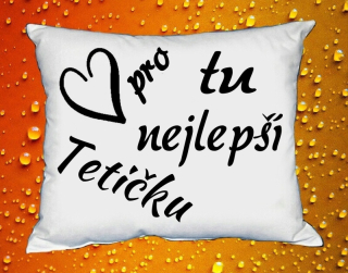 Polštářek pro tu nejlepší tetičku