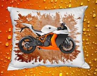 Polštářek s motorkou KTM 1190 RC8R3 III