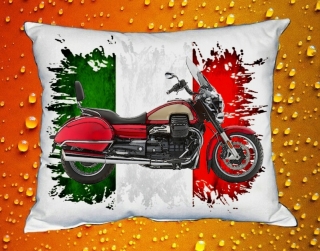Polštářek s motorkou MOTO GUZZI  California 1400 Touring