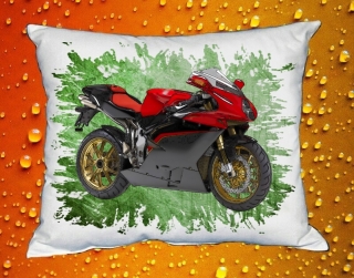 Polštářek s motorkou MV AGUSTA II