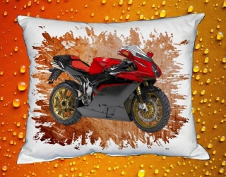Polštářek s motorkou MV AGUSTA III