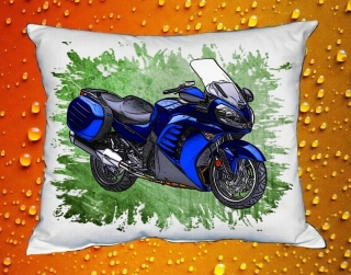 Polštářek s motorkou Kawasaki Concours I