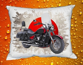 Polštářek s motorkou Kawasaki Vulcan 900 Classic LT