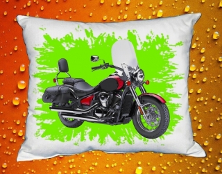 Polštářek s motorkou Kawasaki Vulcan 900 Classic LT I