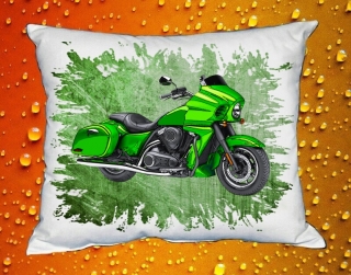Polštářek s motorkou Kawasaki Vulcan 1700  I