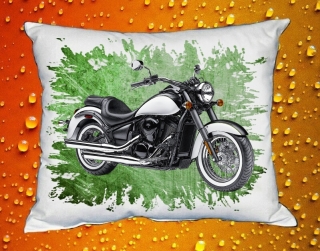 Polštářek s motorkou Kawasaki Vulcan  III