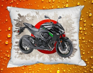 Polštářek s motorkou Kawasaki Z 800
