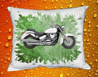 Polštářek s motorkou Suzuki Boulevard C50 I