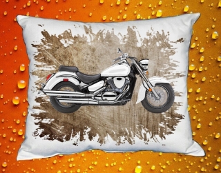 Polštářek s motorkou Suzuki Boulevard C50 II