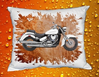 Polštářek s motorkou Suzuki Boulevard C50 III