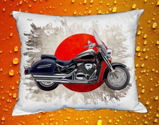 Polštářek s motorkou Suzuki Boulevard C90T