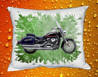 Polštářek s motorkou Suzuki Boulevard C90T II