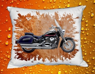 Polštářek s motorkou Suzuki Boulevard C90T III