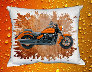 Polštářek s motorkou Suzuki Boulevard C90 III