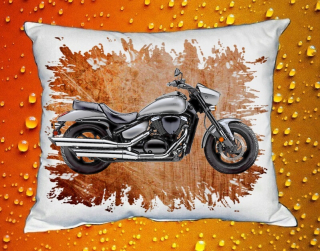 Polštářek s motorkou Suzuki Boulevard M50 III